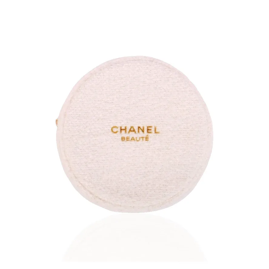 CHANEL Круглая косметичка для хранения переносная