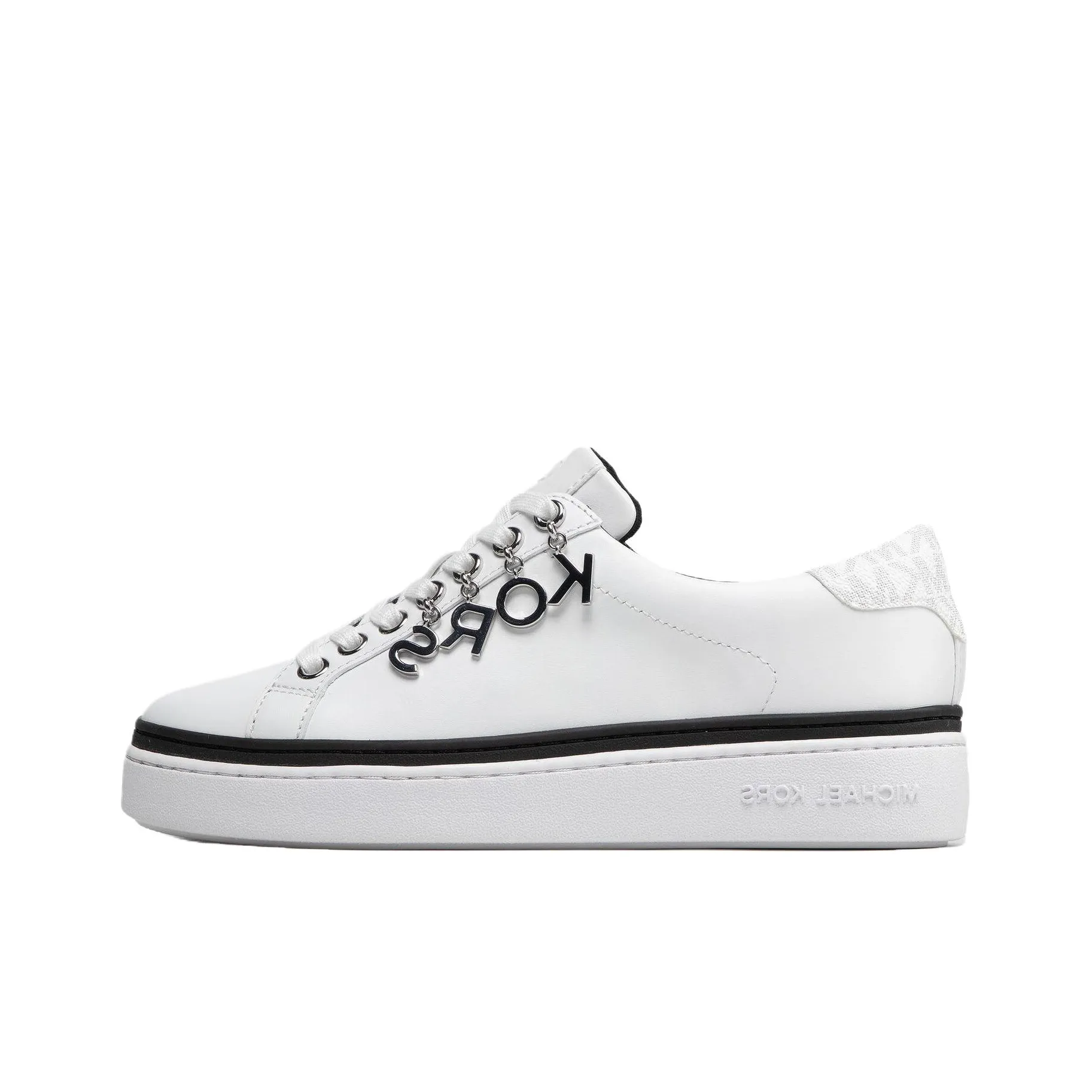 Michael Michael Kors Logo-charm Leather Sneakers