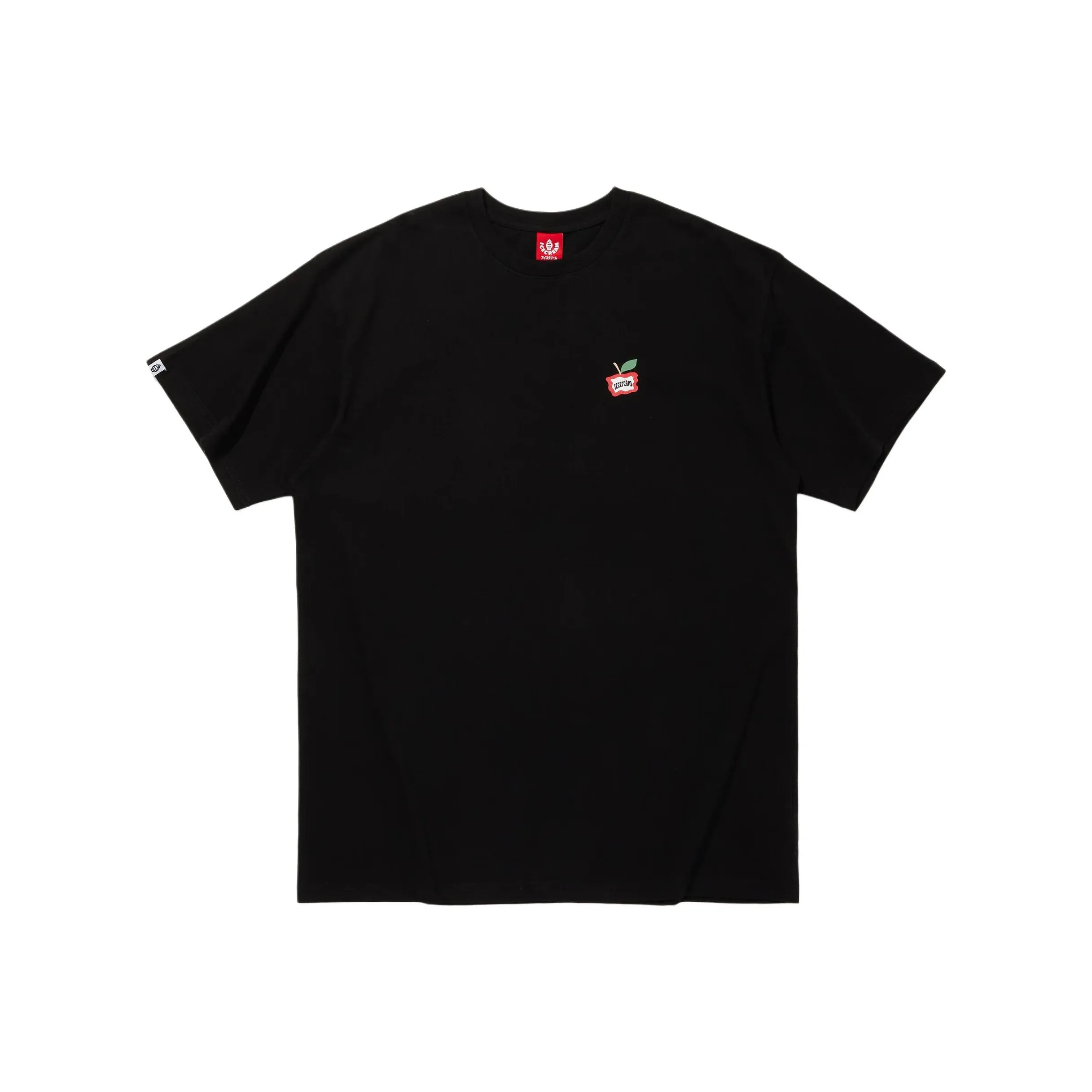 Мороженое Черный Унисекс Футболка