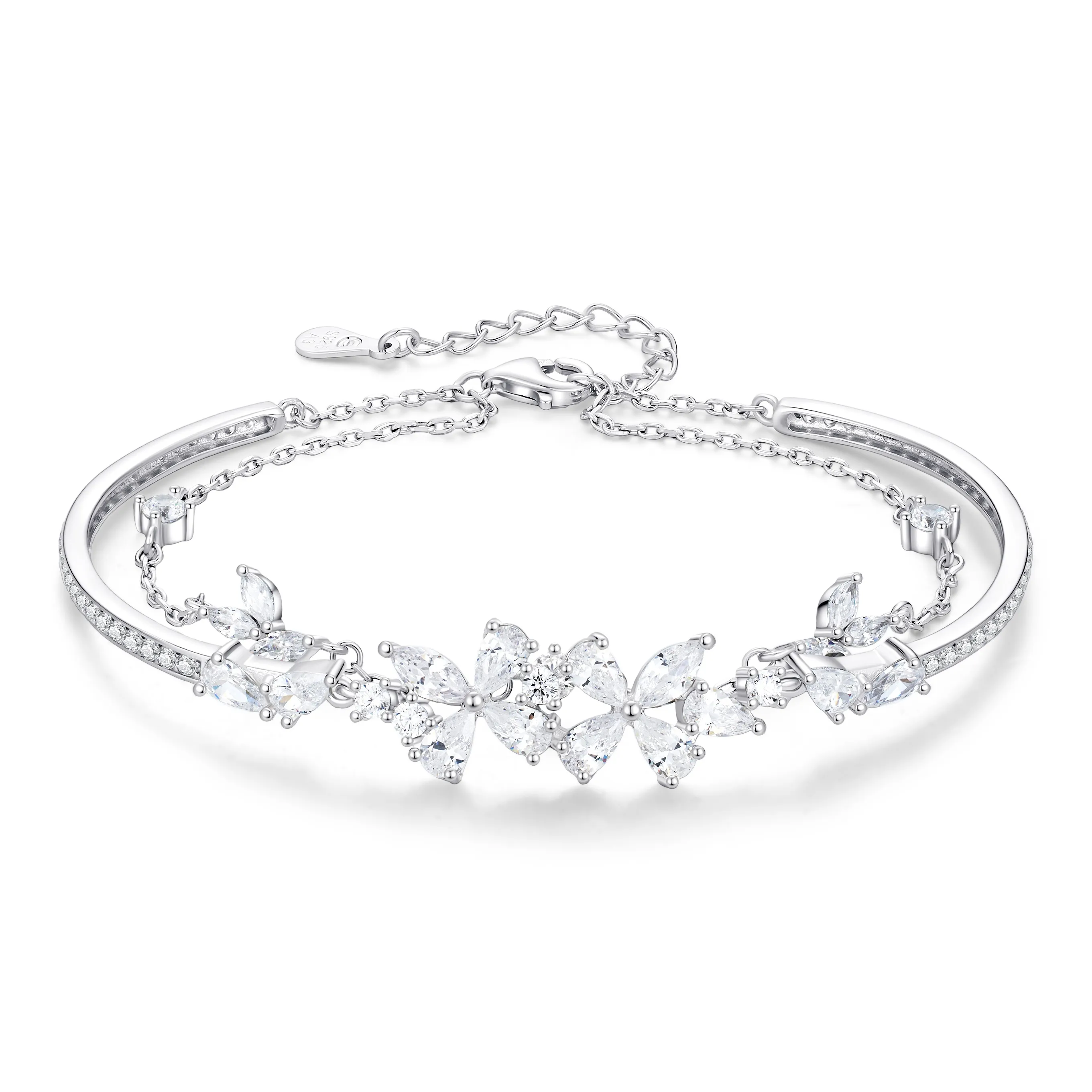 Central Fashion Серебряный 925 Браслеты Женские