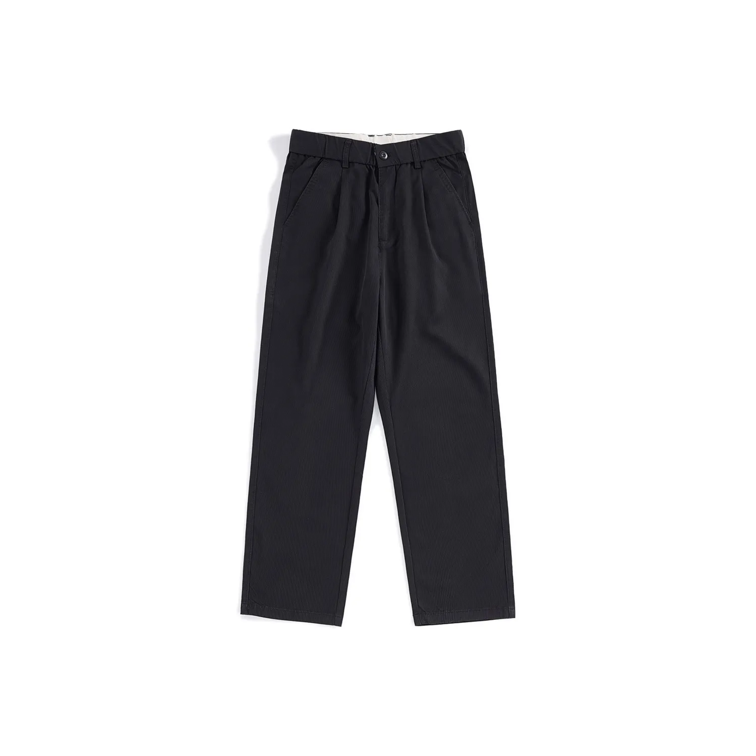 Hansca Удобные легкие в уходе утолщенные повседневные брюки мужские черные