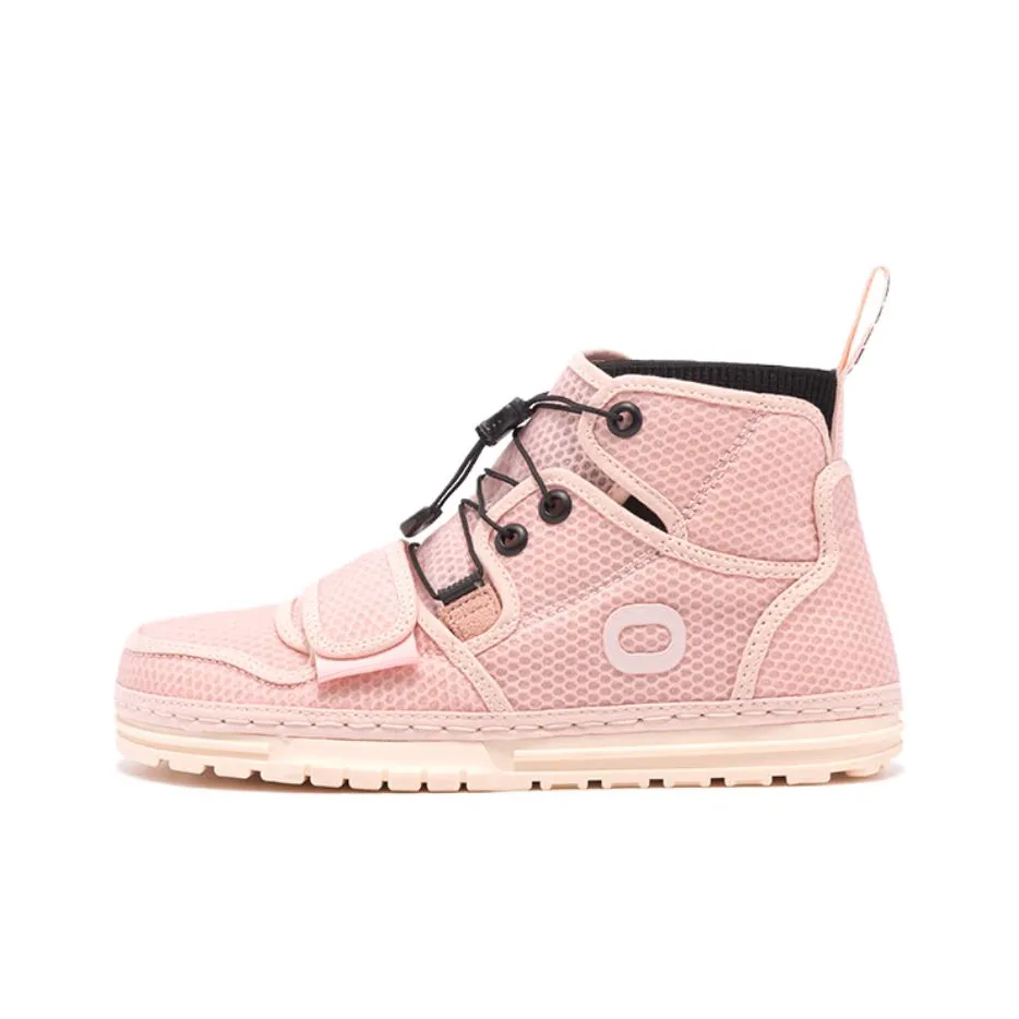 OETZI Высокие кроссовки для скейтбординга унисекс розовые