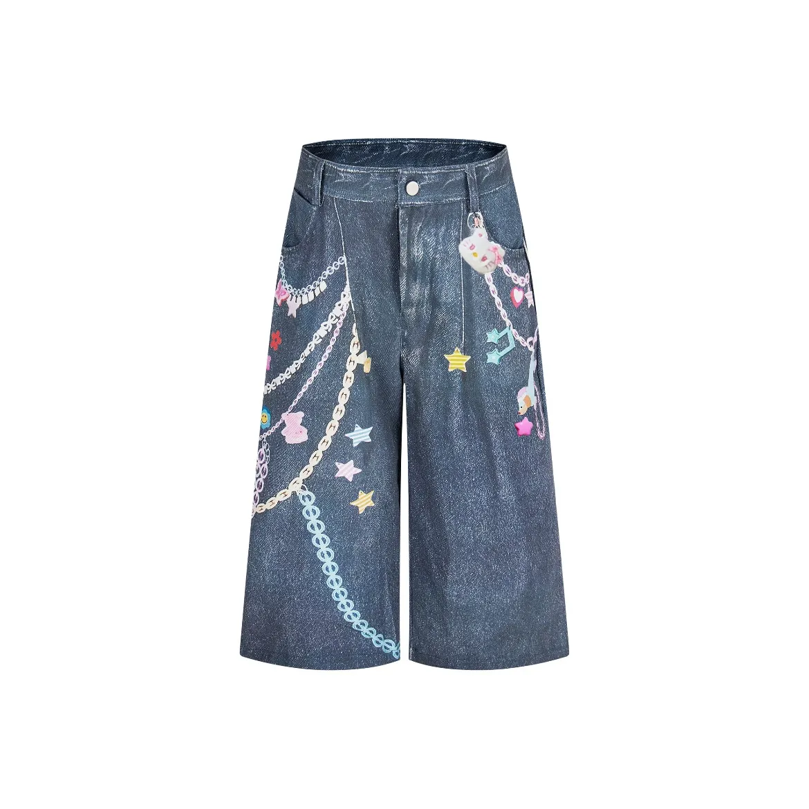 ADXKM Джинсовый синий Женские Джинсовые шорты