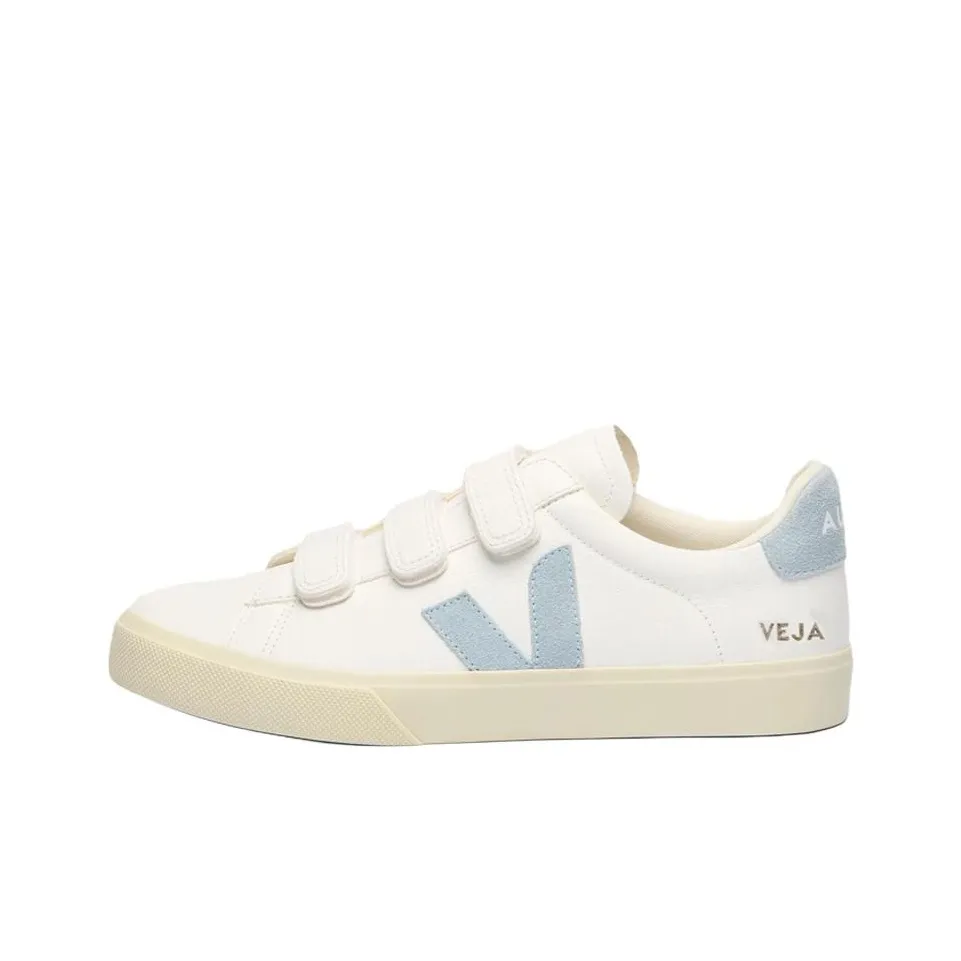 VEJA Recife Chromefree Leather 'White Steel'