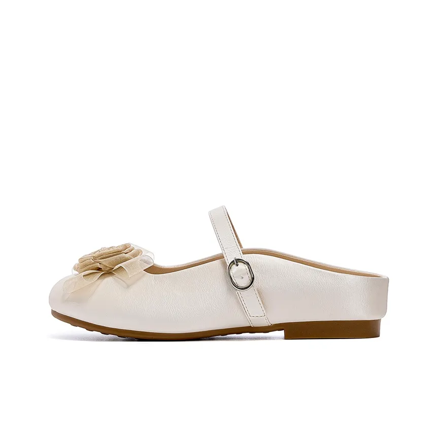 JOSINY Slip-On Обувь Домашние тапочки Женские Экрю