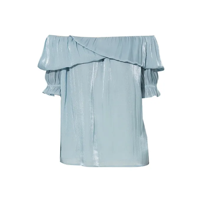 DPLAY Glacier Blue включает в себя кружево, рубашки для женщин, модель Up