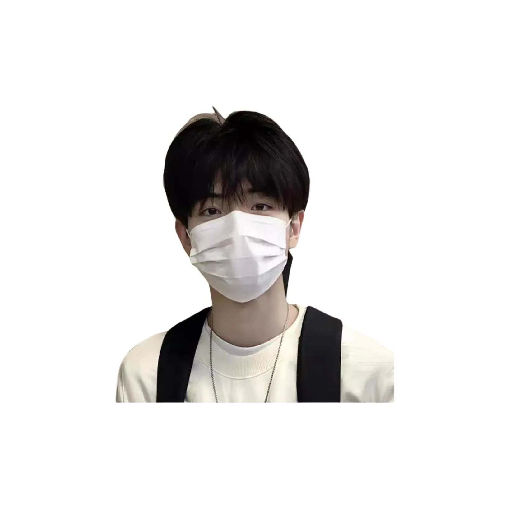 Gentle Welcome Мужской Full Wig с короткими волосами боковой раздел корейский стиль стильный мужской повседневный образ