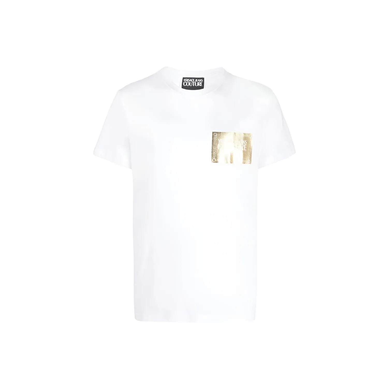 VERSACE JEANS COUTURE SS23 T-Shirt Мужской Розовый Белый