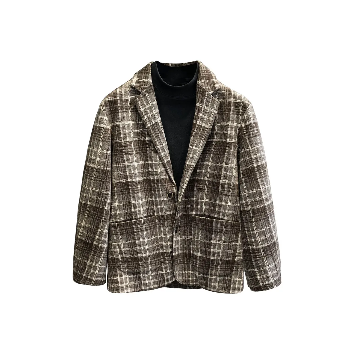 YGQPZHZ Весна AUTUMN Стильный Бизнес Костюм Куртка Мужской