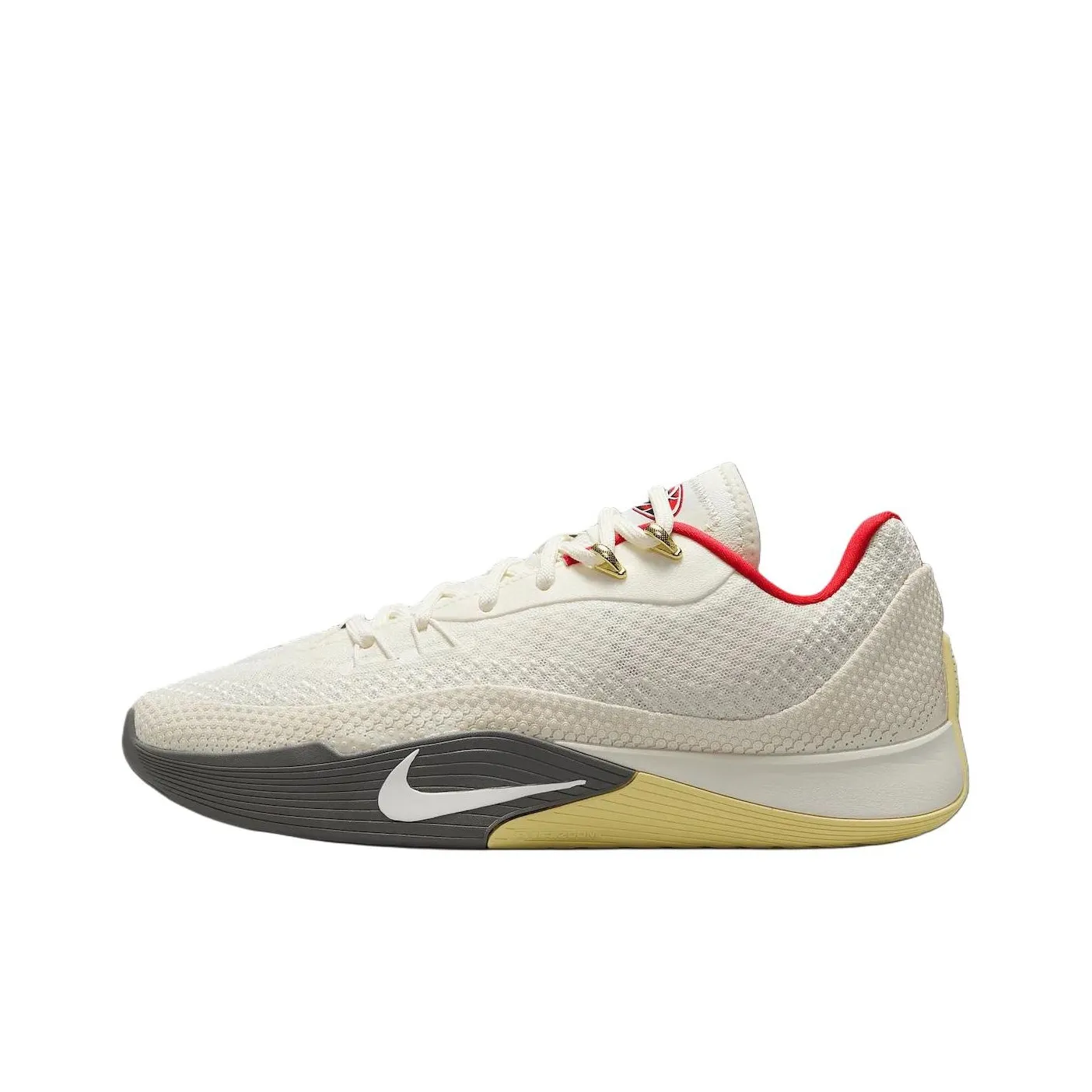 Nike S.T. Flare Аbrasion Resistant Низкий Топ Винтажные Баскетбольные Кроссовки Мужские Pearl White