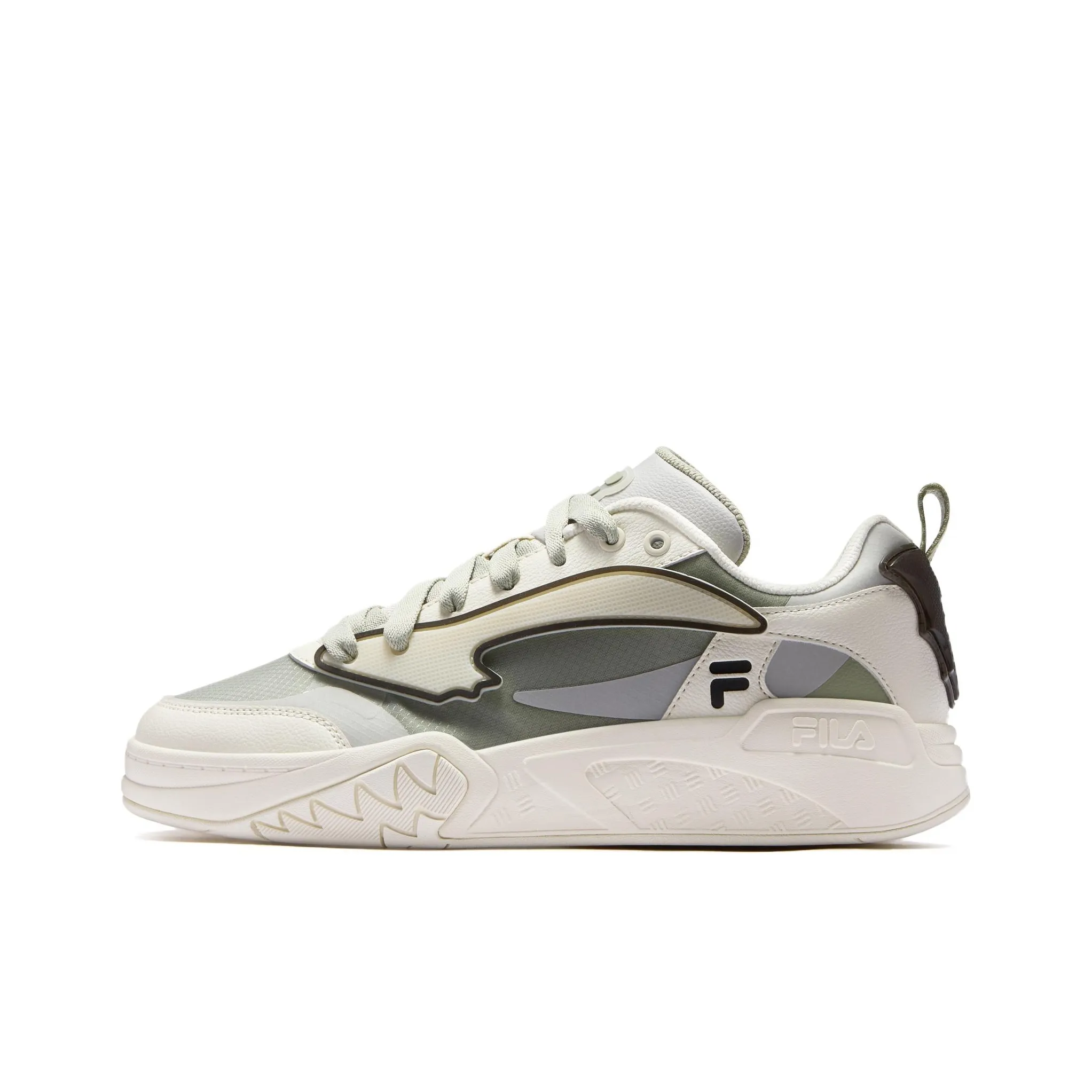 FILA FUSION DESPERADO Outlaw LOW Топ Винтажные Баскетбольные Кроссовки Мужские Кремово-Серый
