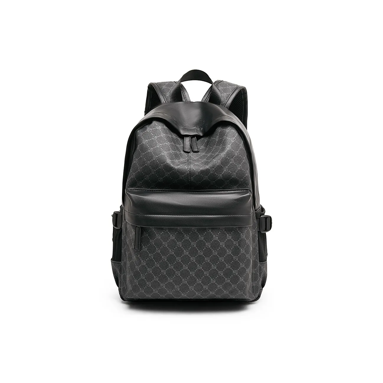 Old Man's Head Рюкзак из синтетической кожи стандартный мужской черный с узором