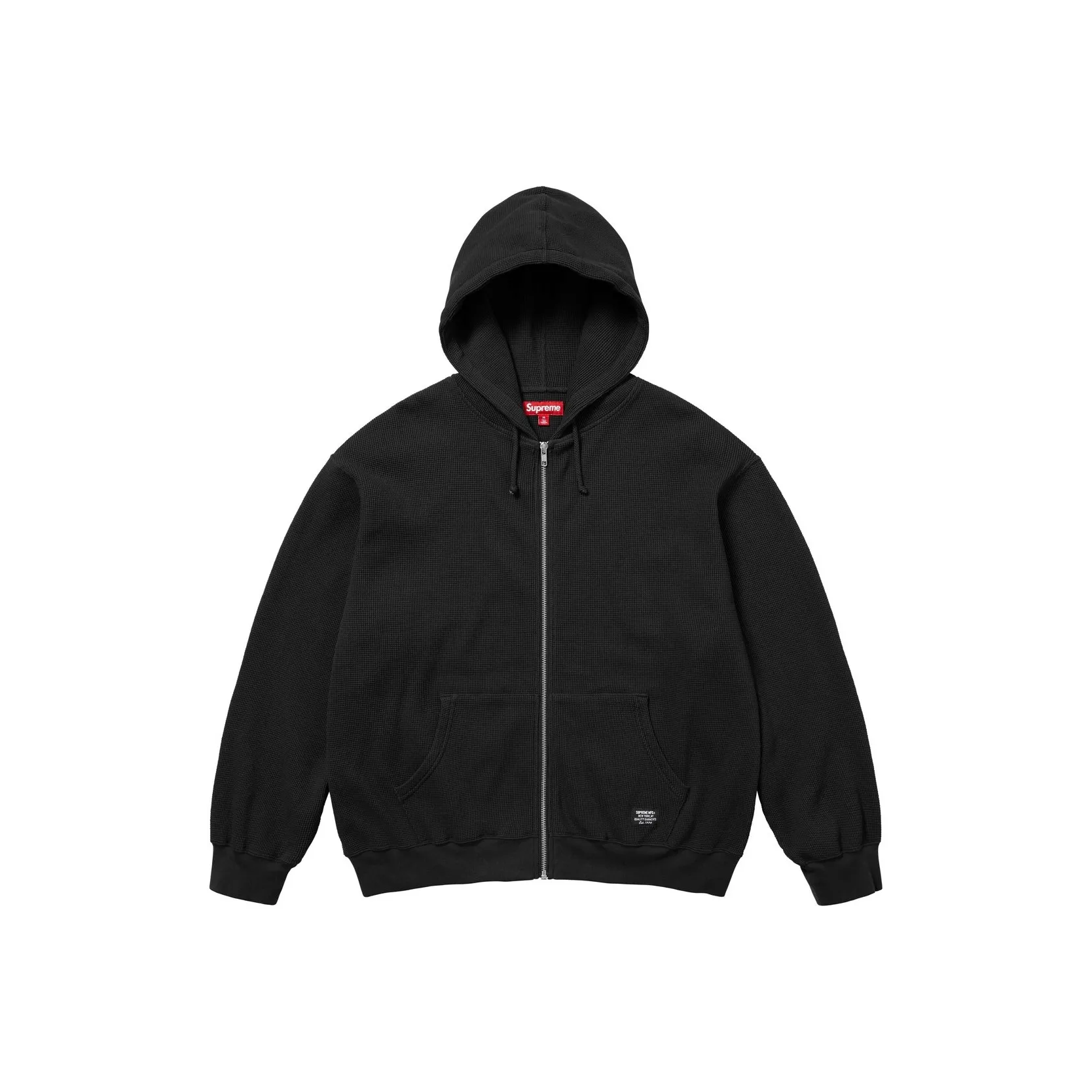 Supreme SS25 WEEK16 С капюшоном ZIP UP Термический Свитшот Унисекс