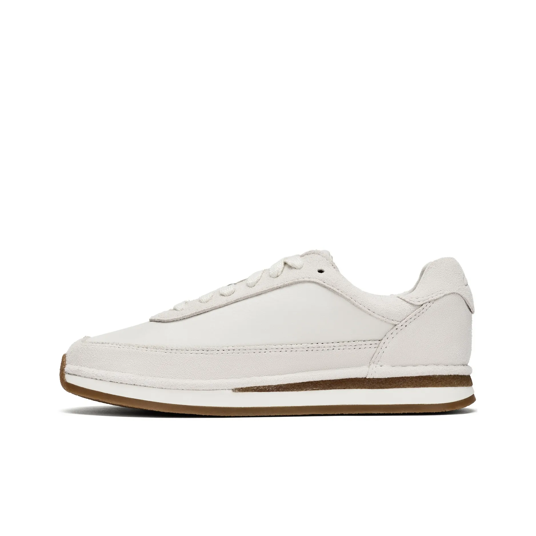 Clarks Низкий Топ Casual Женский Белый