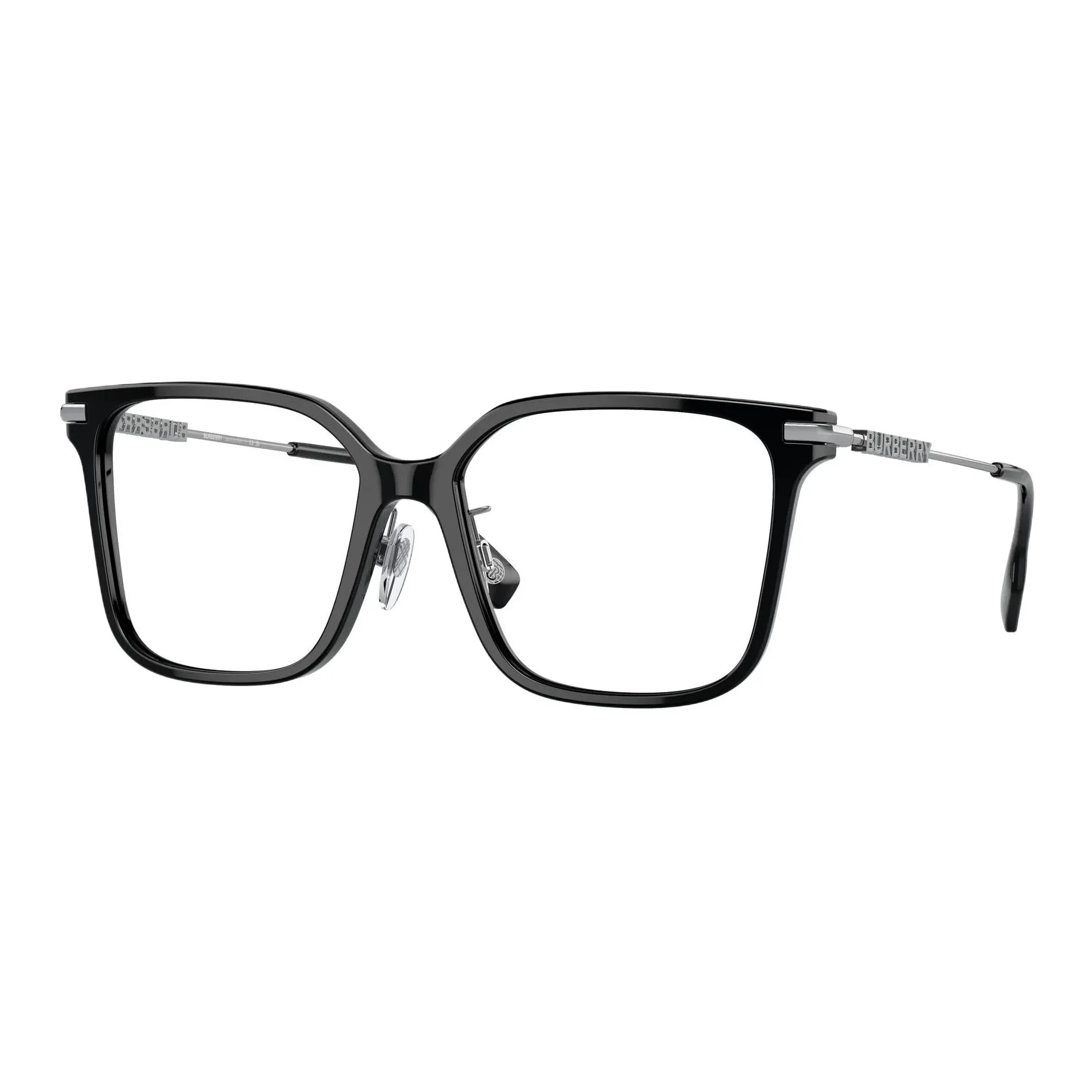 Burberry Plate Frame Square Eyeglass Frames Women's