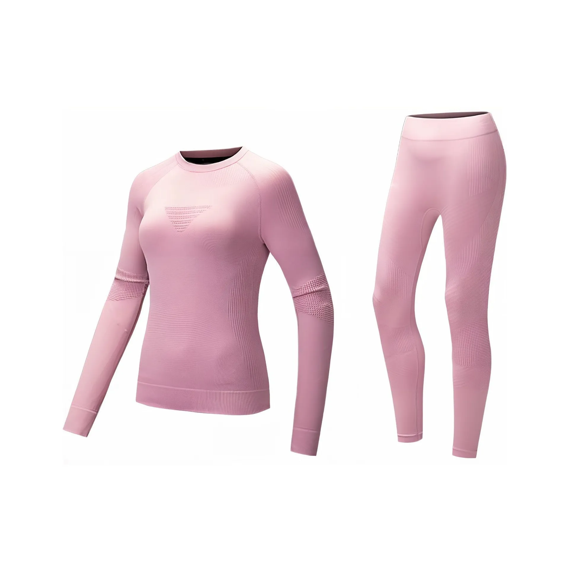 ANTA ZONGXUNXILIE Фитнес Комплект Женский Лотос Серый Розовый