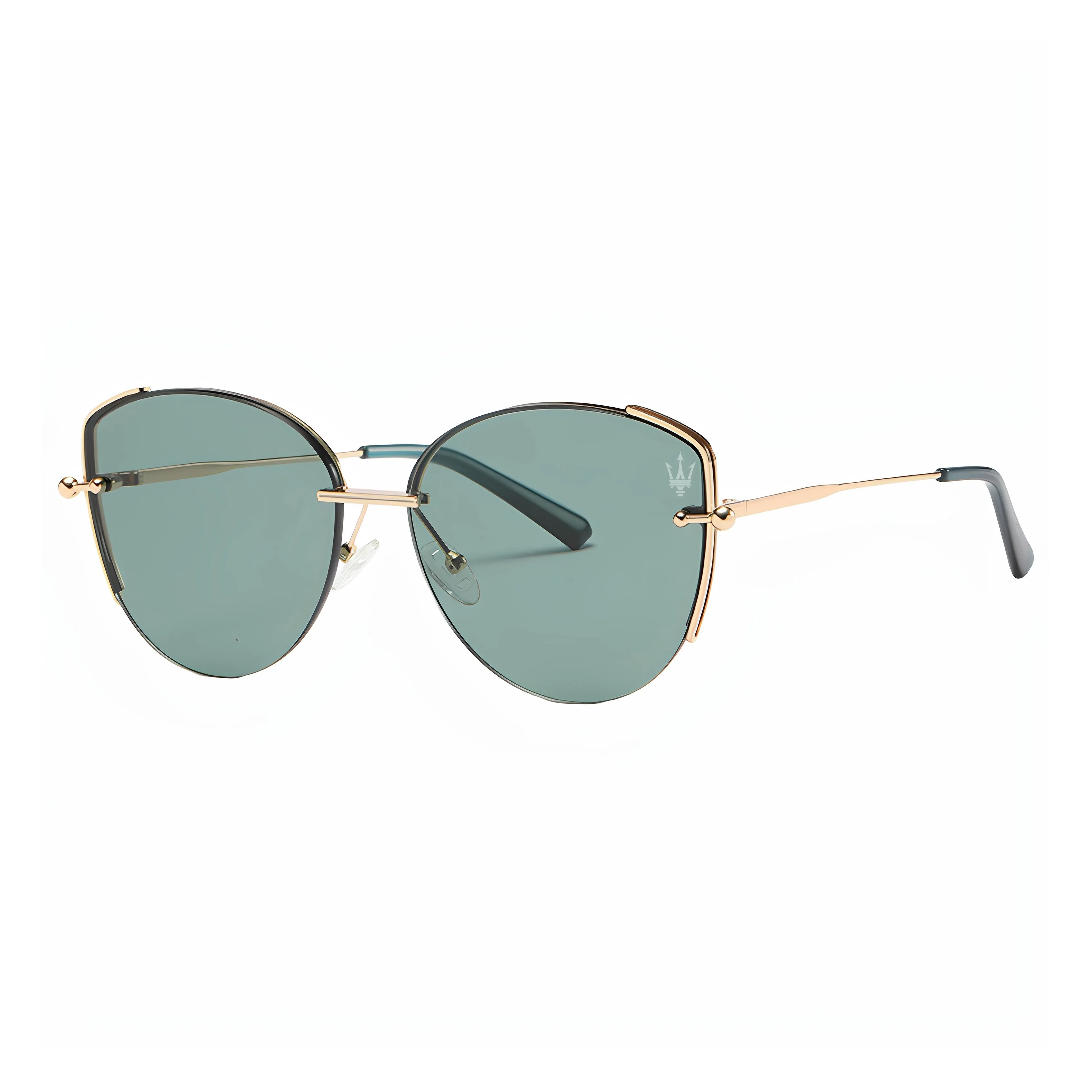 Maserati Metal Cat Eye Sunglasses Women's