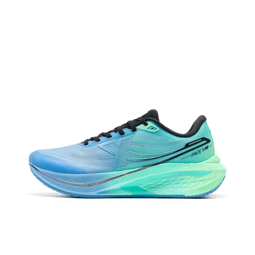 XTEP 5 Speed 3 Нескользящий Легкий Низкий Топ Повседневные Тренировочные Беговые Кроссовки Мужские Зеленый Синий