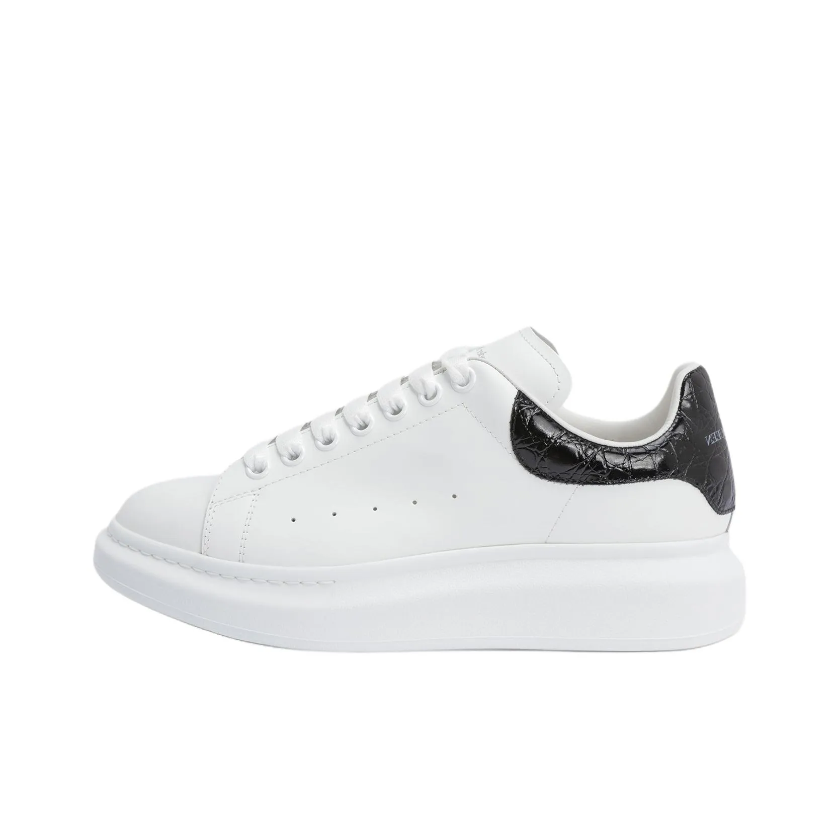Alexander McQueen Oversized Sneaker 'Black Crocodile'