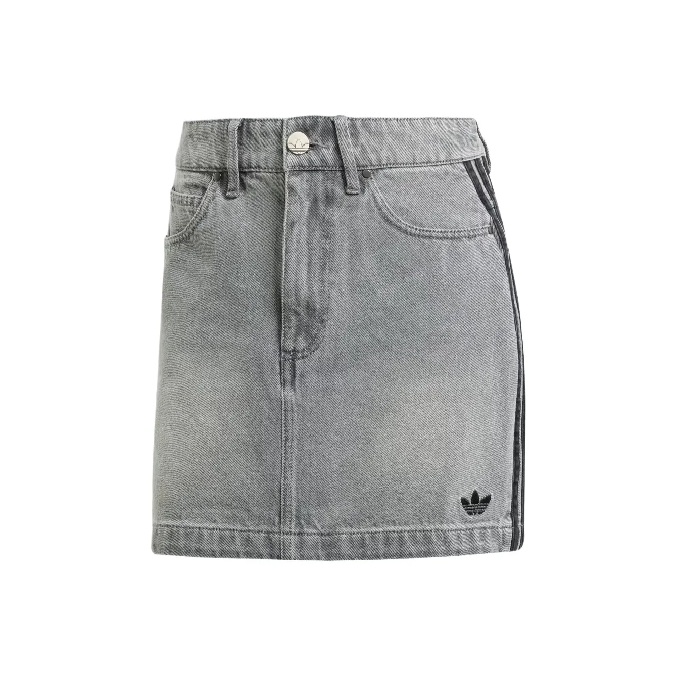 Adidas Originals 3 Stripes Джинсовые короткие юбки Женские