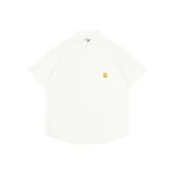 아이보리 워크웨어 고스트 반팔 셔츠