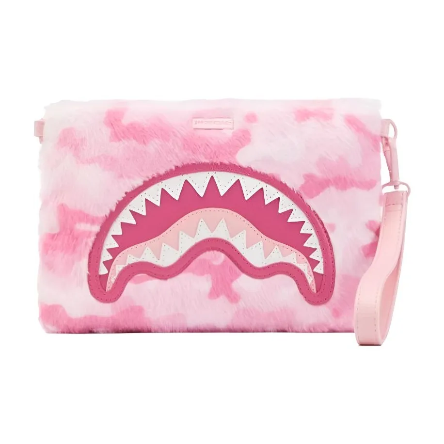 SPRAYGROUND Полиэстер Клатч Маленький Женский Розовый