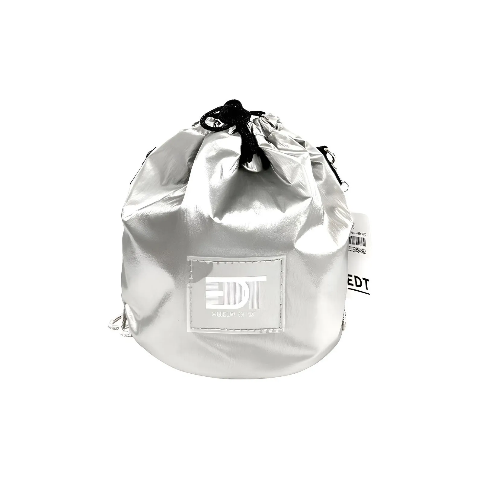 EDT Шерстяной Шнур Ведрообразная Сумка Сумка через плечо Сумка через плечо Унисекс Серебряная