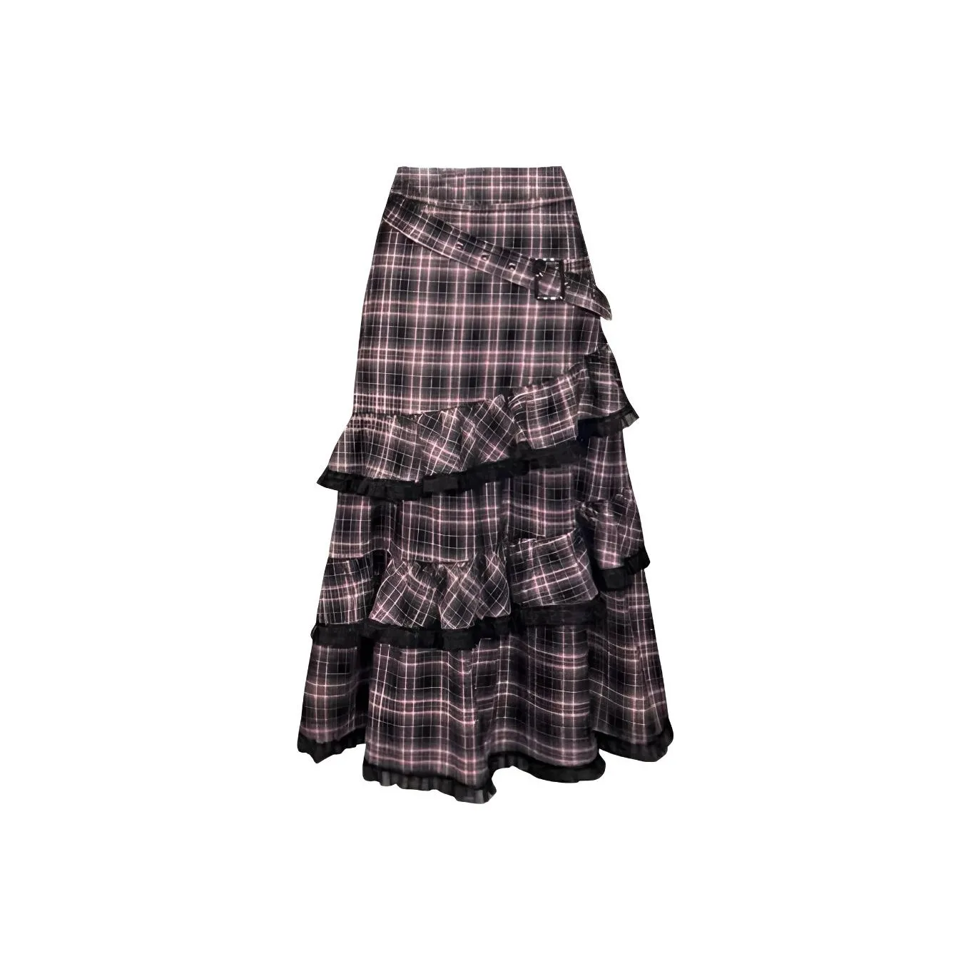 JOPPTI Повседневный Длинный Юбка Женские