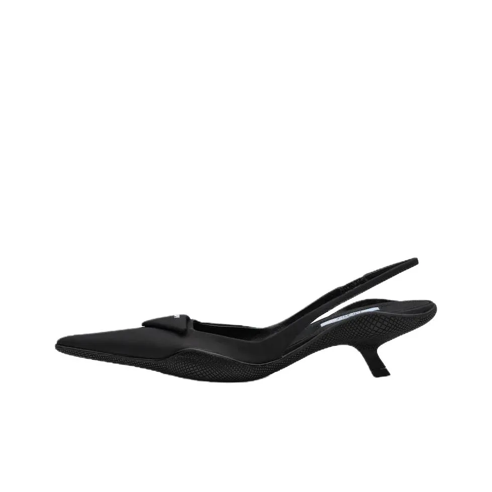 PRADA Slim Heel High Heels Women's Black