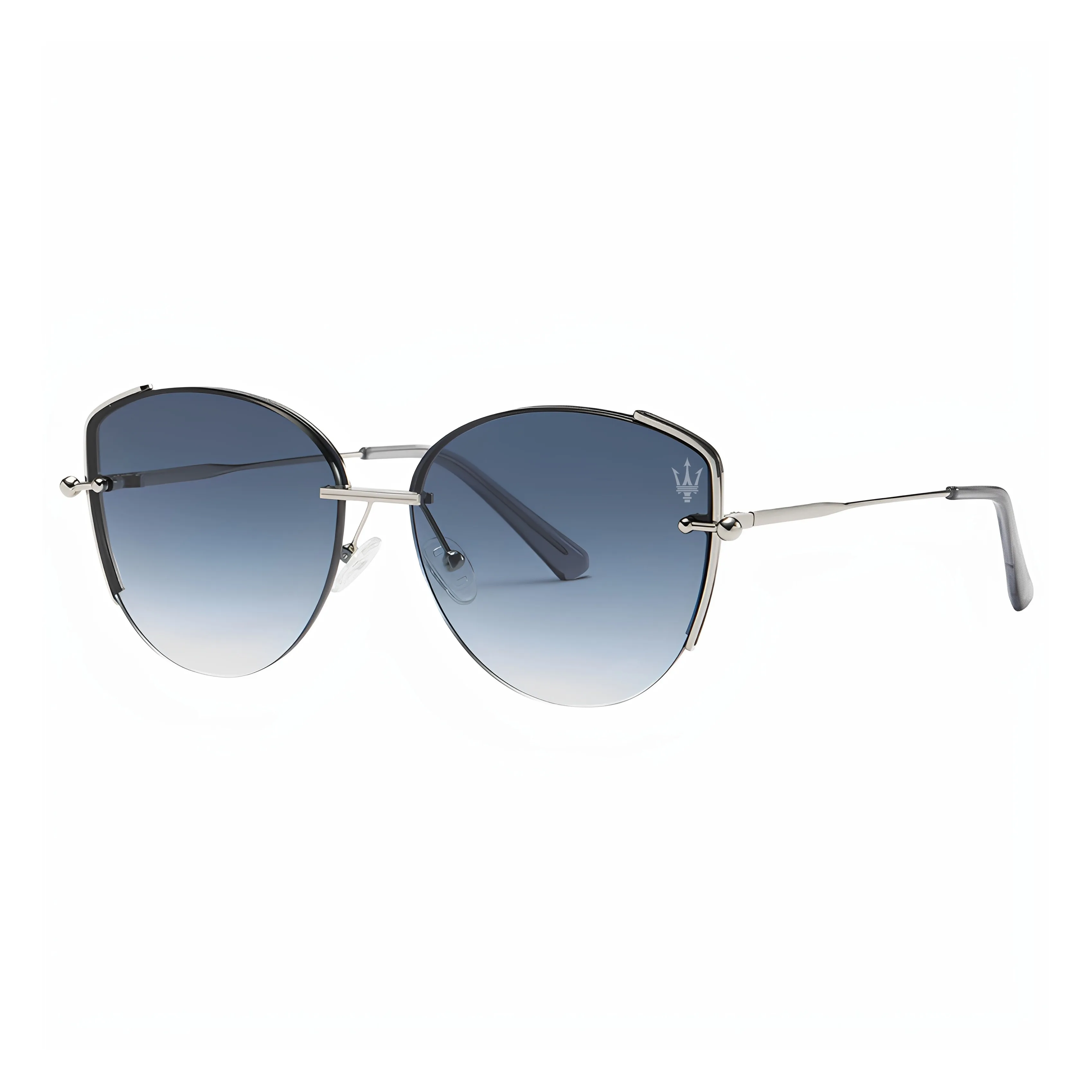 Maserati Metal Cat Eye Sunglasses Women's