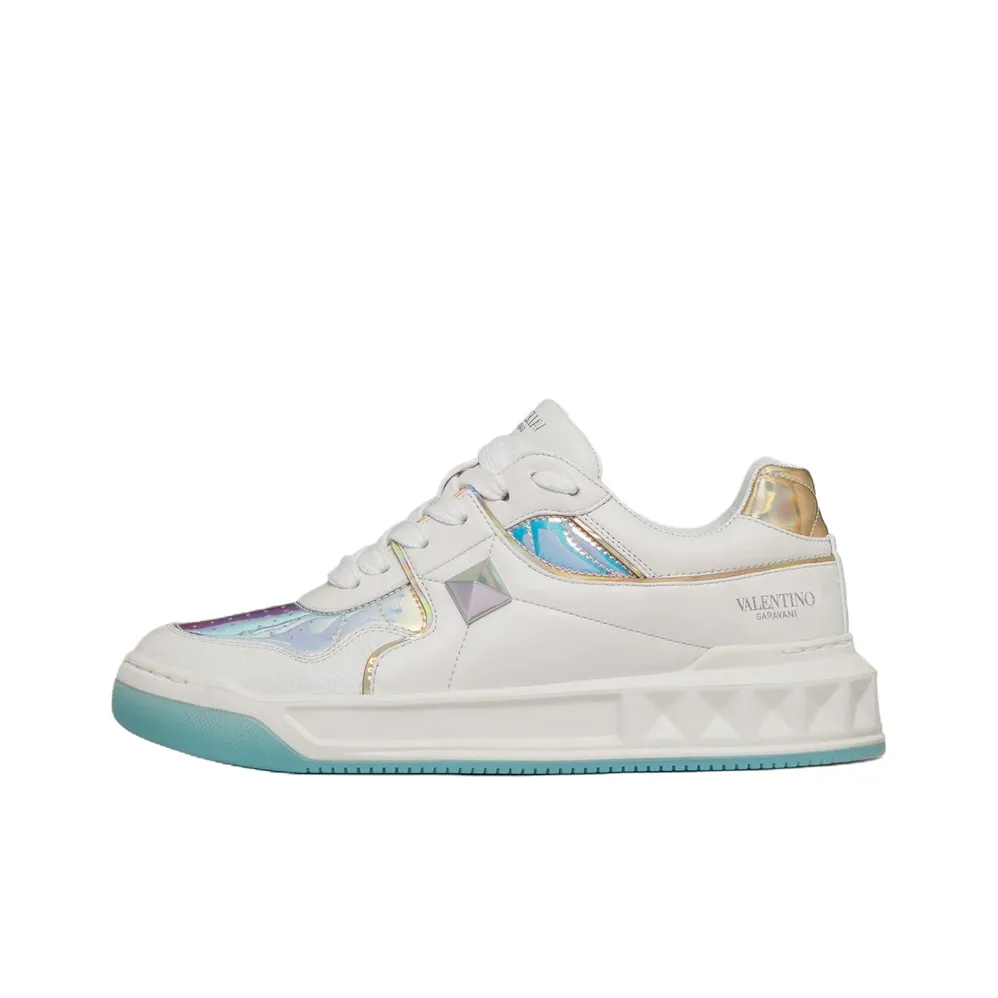 Valentino Garavani Rockstud Lace-Up Sneakers