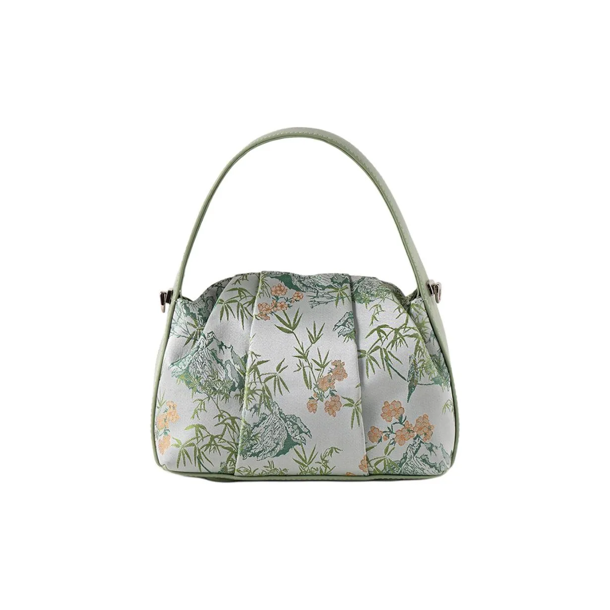 Shanghai Story Сумка через плечо из шелка тутового сумка женская зеленая