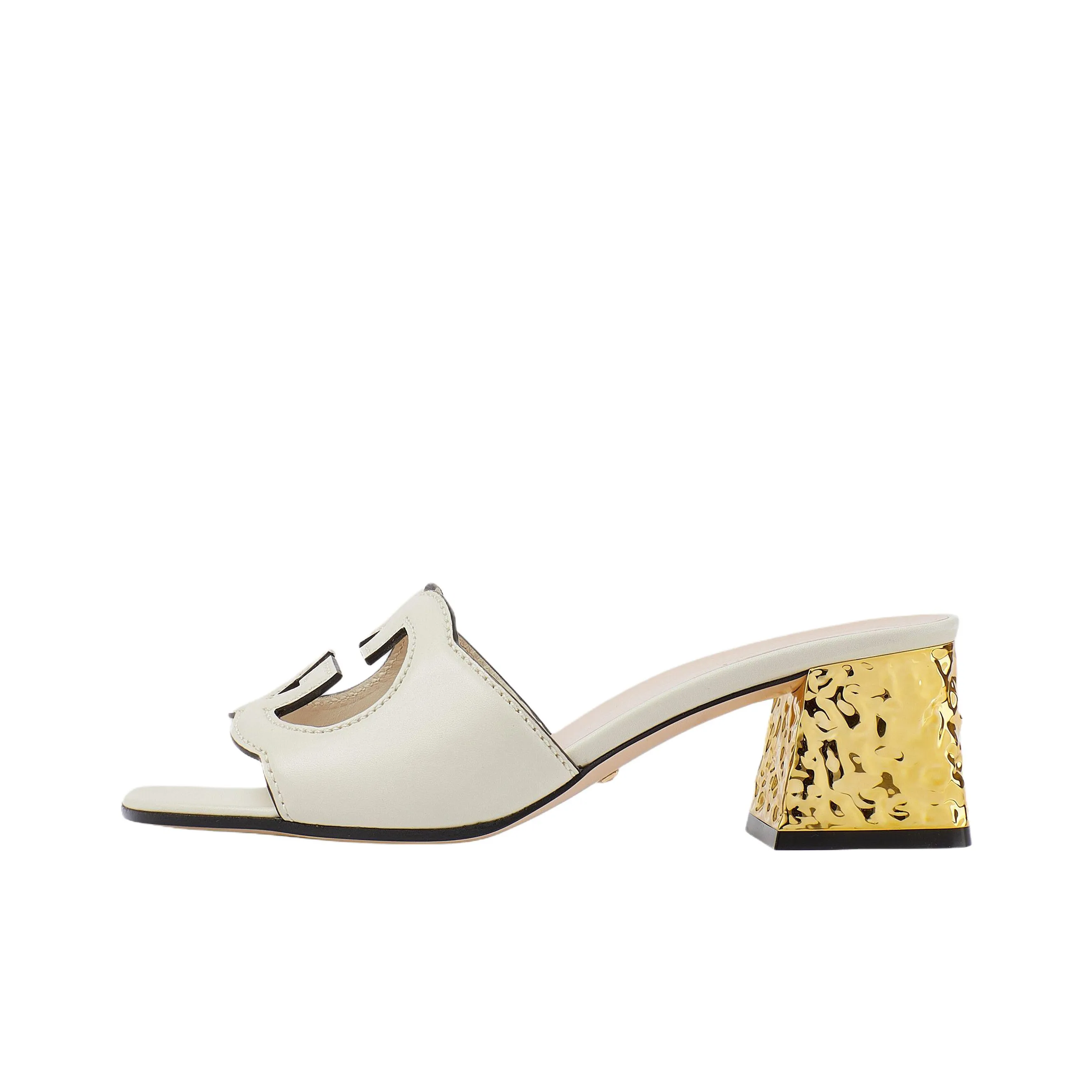 GUCCI Interlocking Слипоны Женские Белые