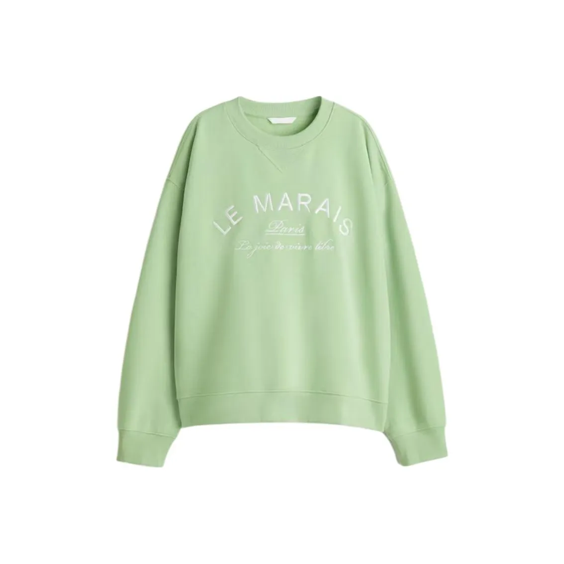 H&M Светло-зеленые Женские Толстовки