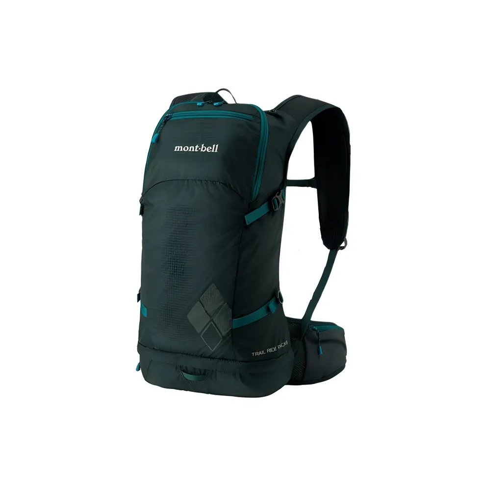 MONTBELL 8L Outdoor Bags Nylon Hunter Green Unisex
