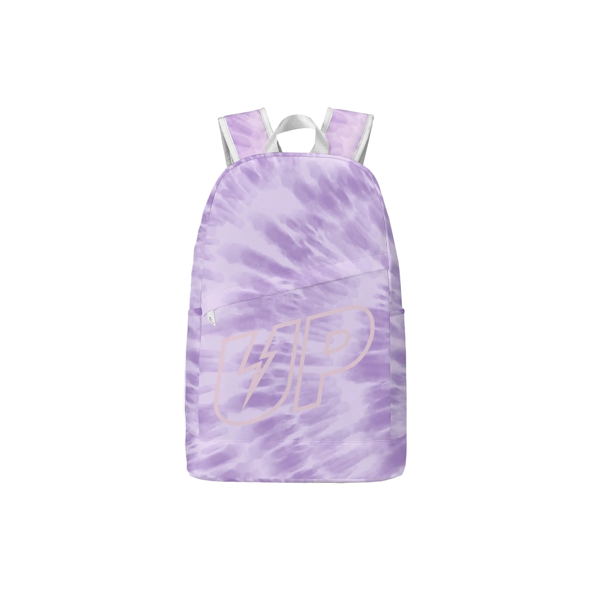 TURN UP Water repellent Polyester Backpack Regular Unisex Light Purple