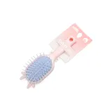 [체리 블라썸 핑크] 미니 사슴 귀 에어 쿠션 마사지 빗