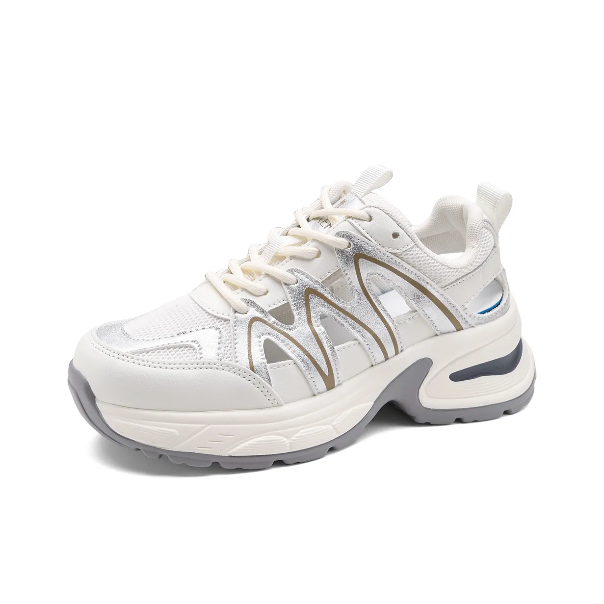 FOXER x MARINO ORLANDI Износостойкий и Легкий Низкий Топ Толстая Подошва Кроссовки Женские