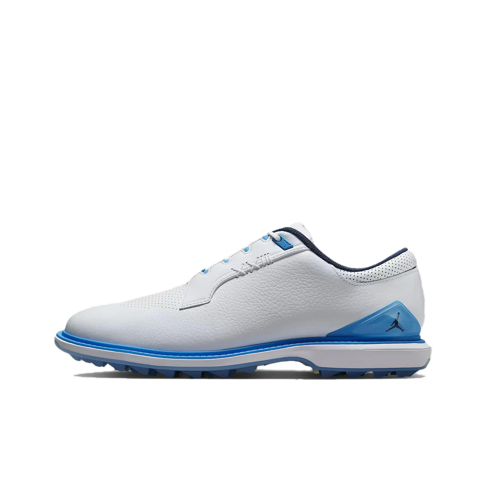 Джордан ADG 5 Устойчивый к истиранию Низкий Топ Гольф Обувь Мужская Белый Синий