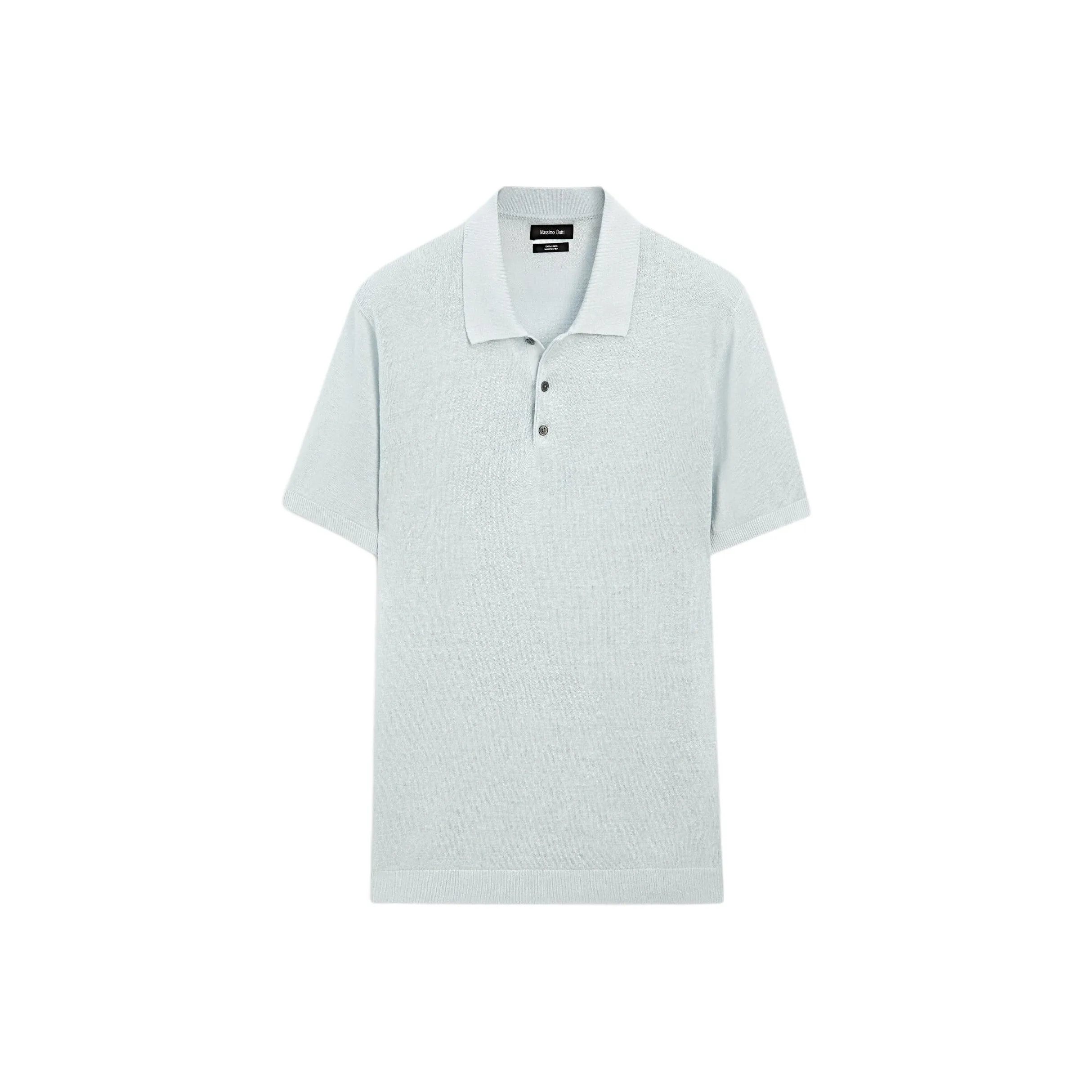 Massimo Dutti Бирюзовая Мужская Поло