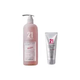 2종 세트: 스무스 & Hydrating Shampoo 600ml + Nourishing 헤어 마스크 200g