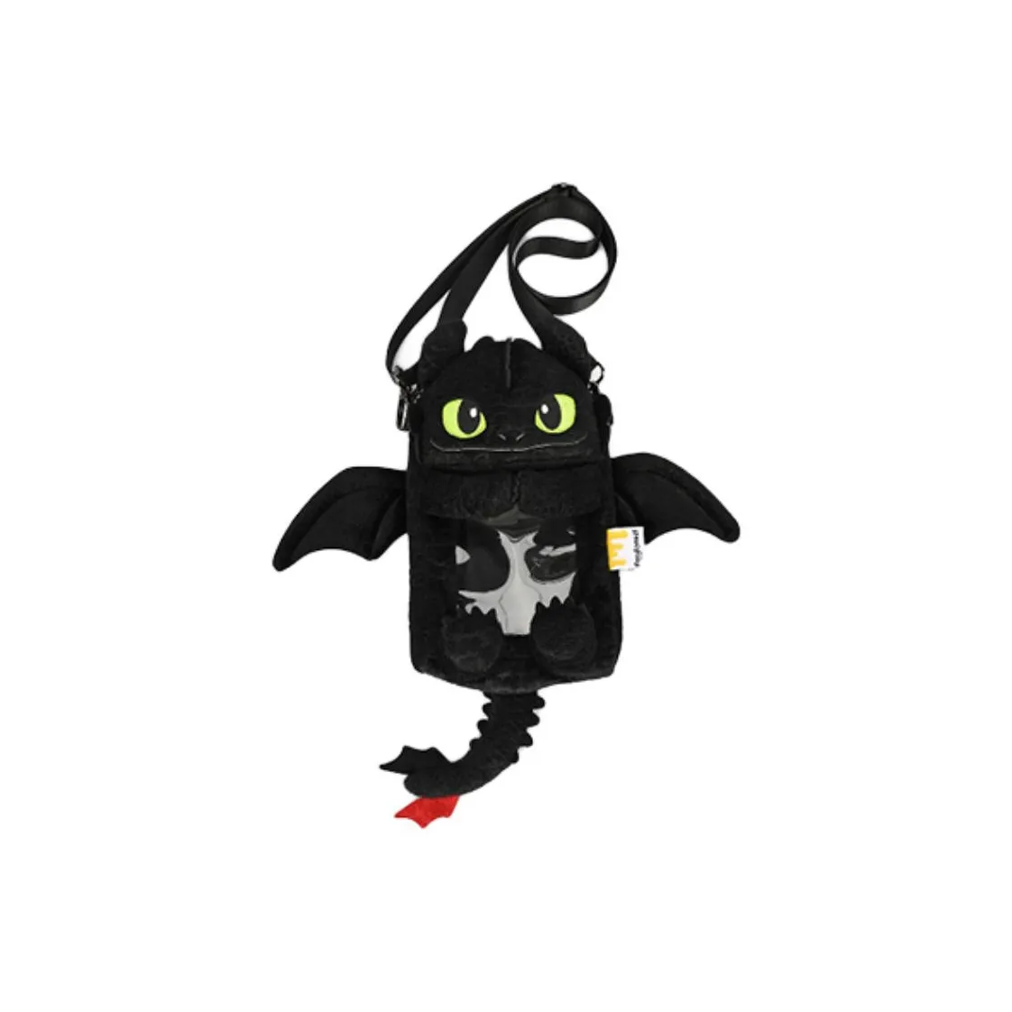 POTDEMIEL Глобальный Полиэстер Кросс-боди Сумка Стандартная Унисекс Черная