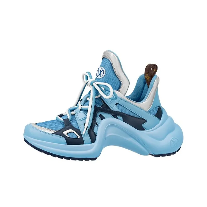 LOUIS VUITTON Lv Archlight Sneakers 'Blue Silver' Women's
