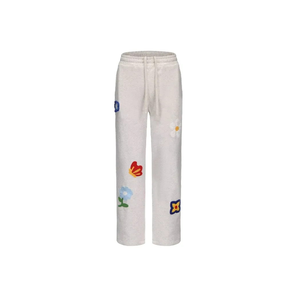 GEOGRE ALEX Белый Серый Мужские Повседневные Штаны