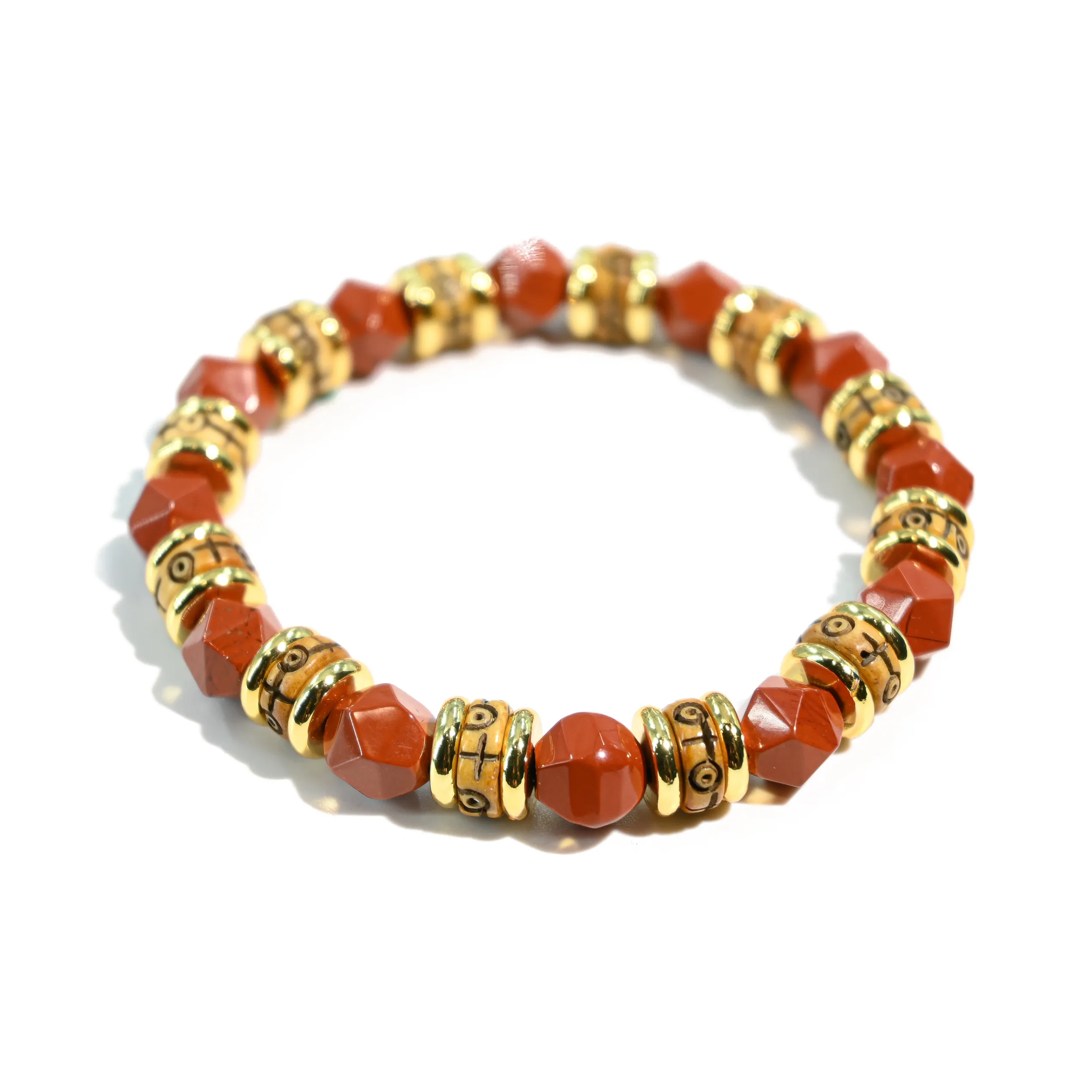 DRAGON Li Красный Камень Браслеты Унисекс