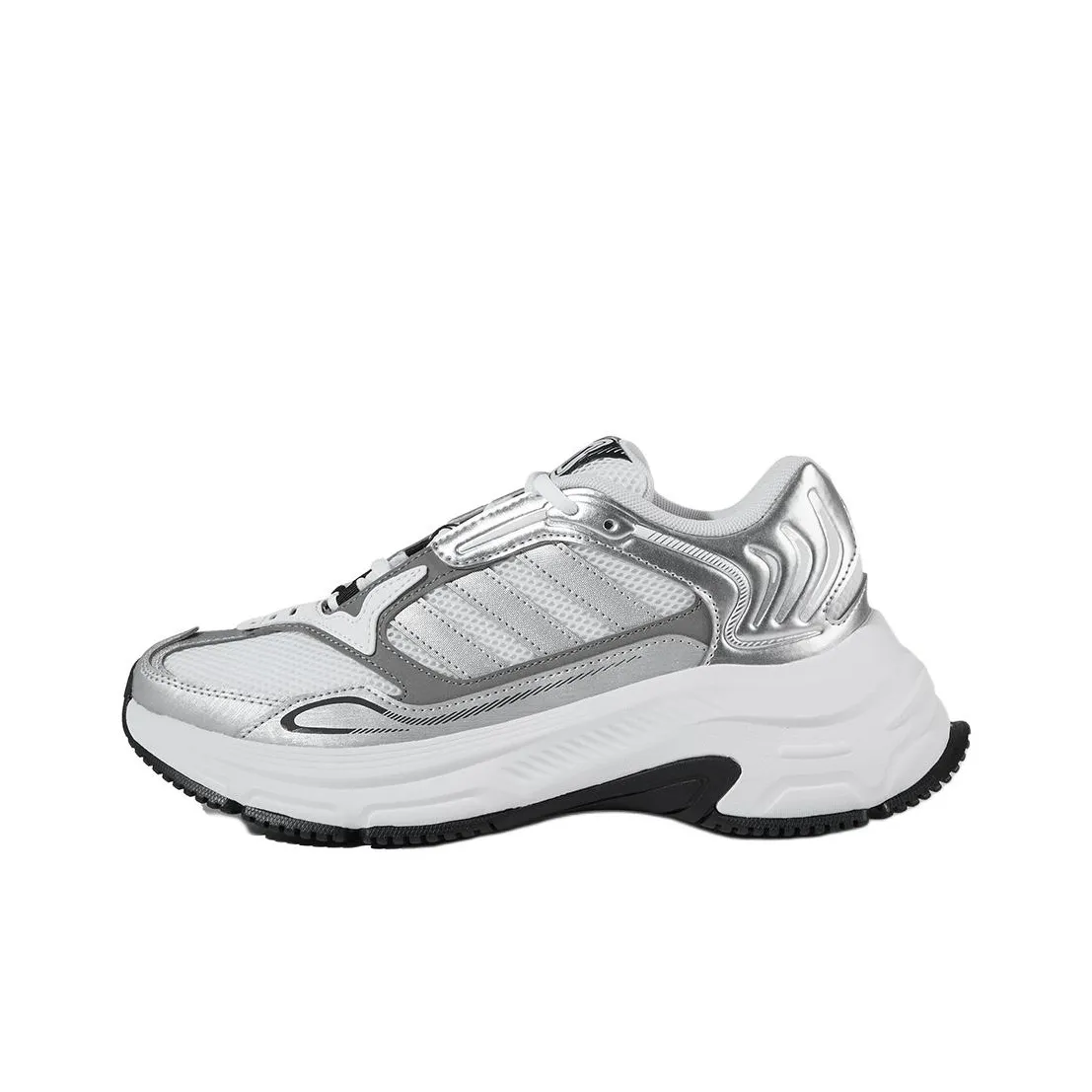 Adidas FC HYBRID Устойчивый к истиранию Низкий Топ Повседневная обувь Мужская Серебристо-белая