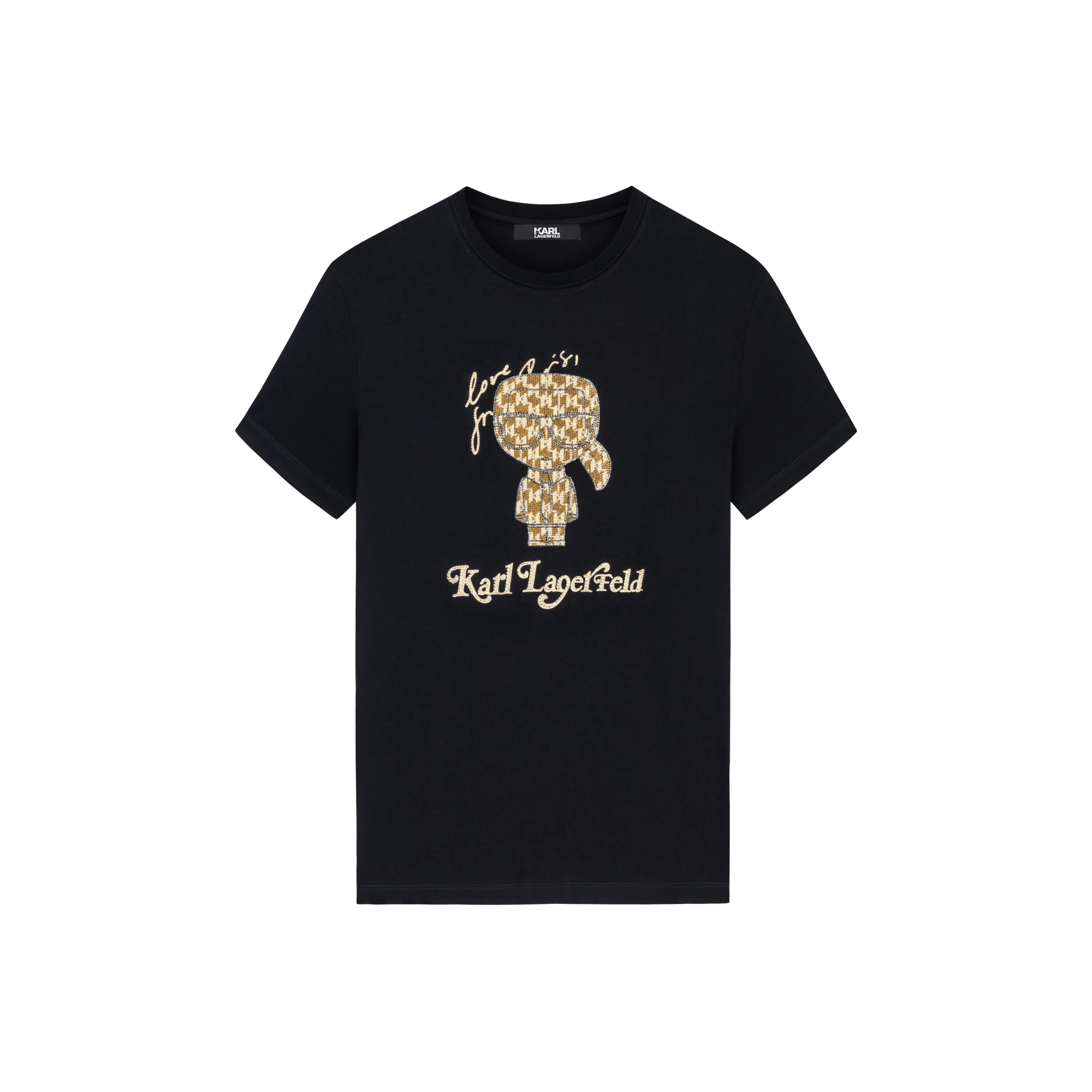 Karl Lagerfeld T-Shirt Мужской Черный