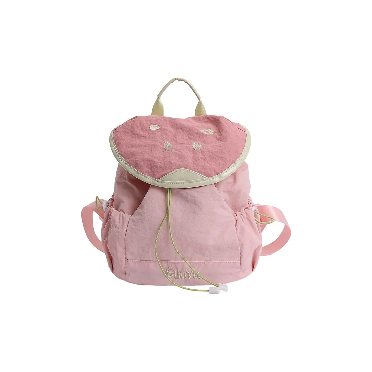 CAREELL Нейлон Рюкзак Женские Розовая Гуава Зеленый Арбуз Синий Груша Желтое Яблоко