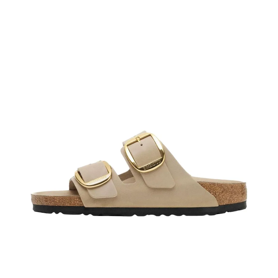 Birkenstock Arizona Big Buckle EVA Устойчивые к истиранию Слипоны Женские Коричневый Узкая версия