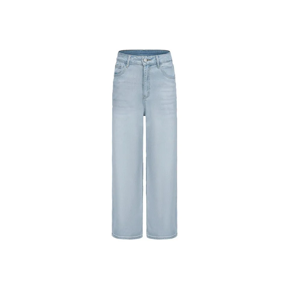 Dme Светло-синий Легкий Удобный, Стильный, Увеличивающий высоту Женские Джинсы